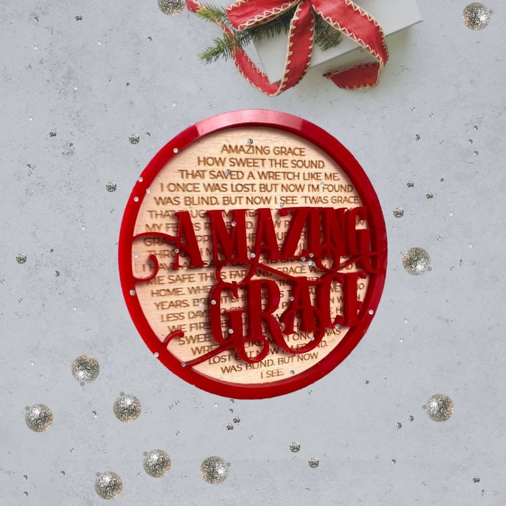Amazing Grace Ornament